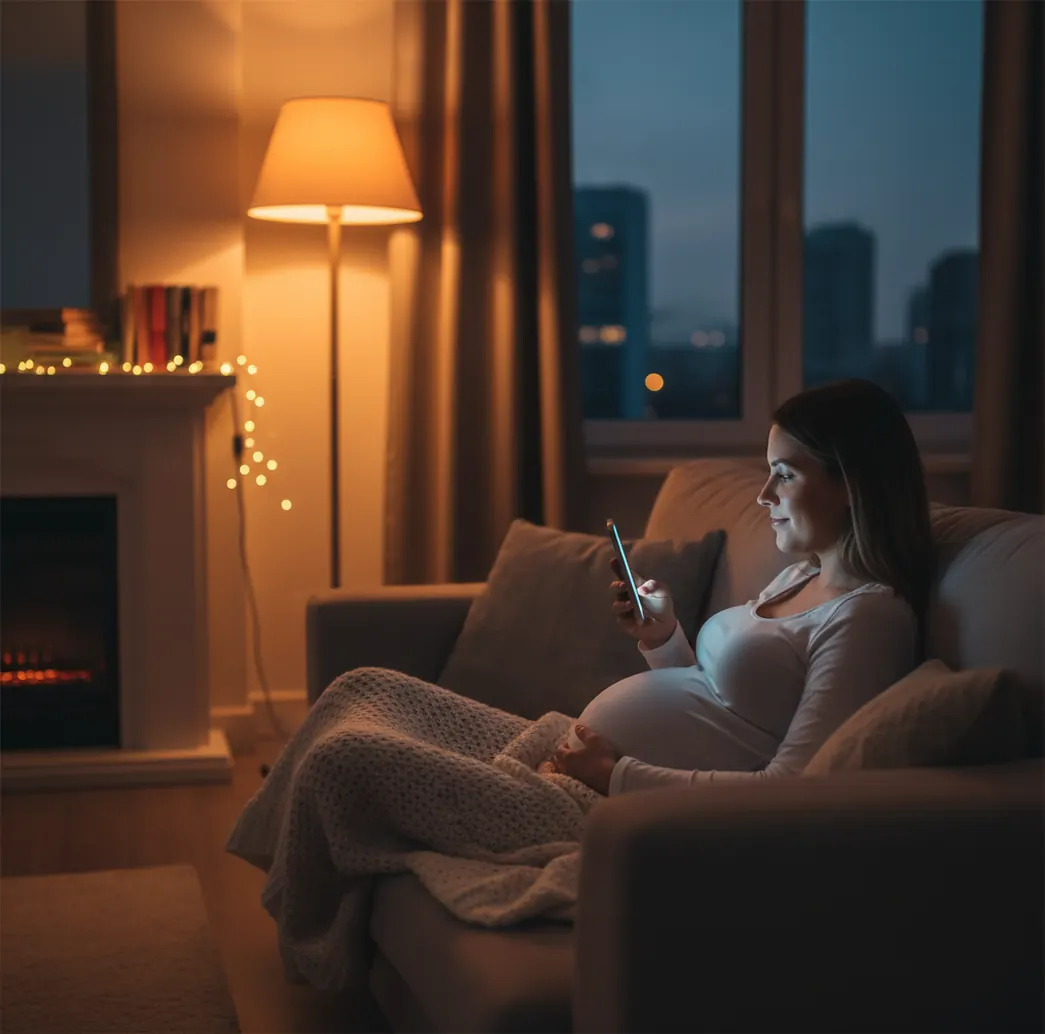 Pregnancy Anxiety Relief App for Calmer Days