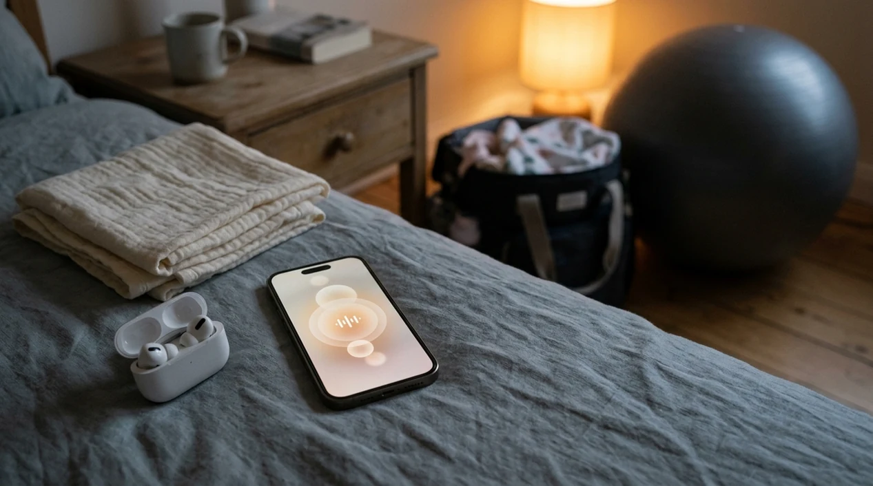 breathing app during contractions