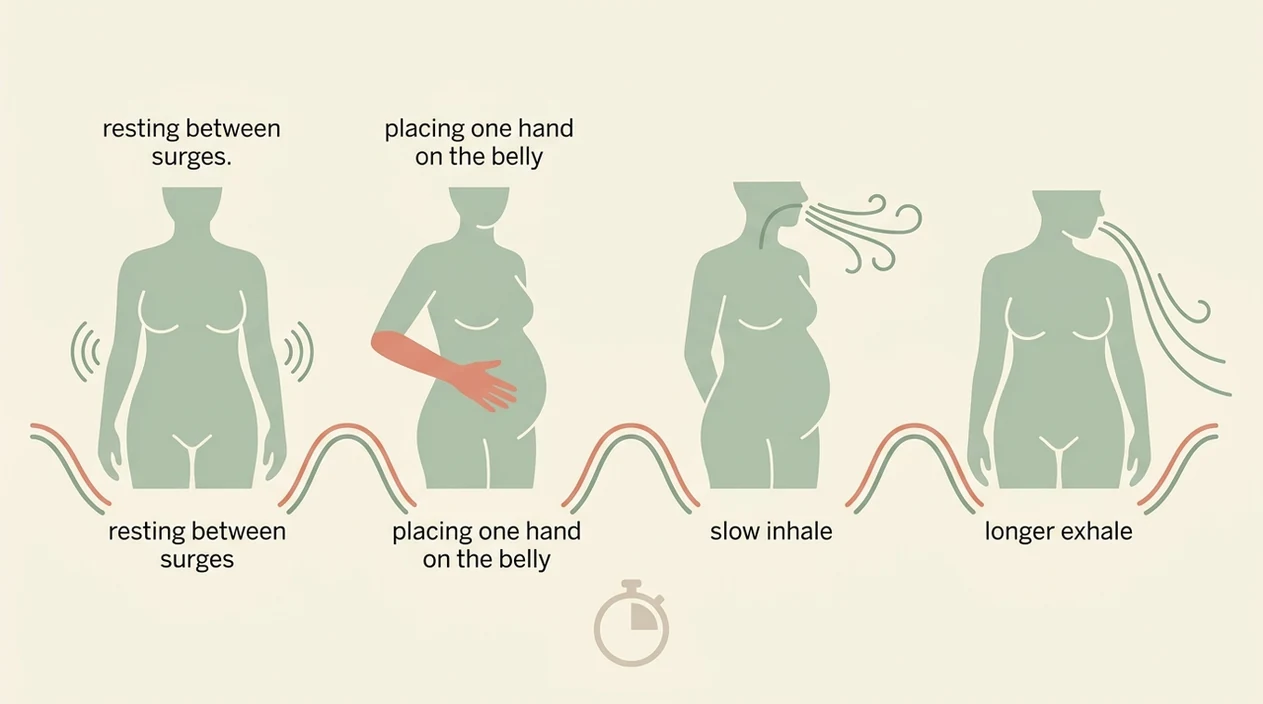 guided contraction breathing steps how to use contraction guidanc