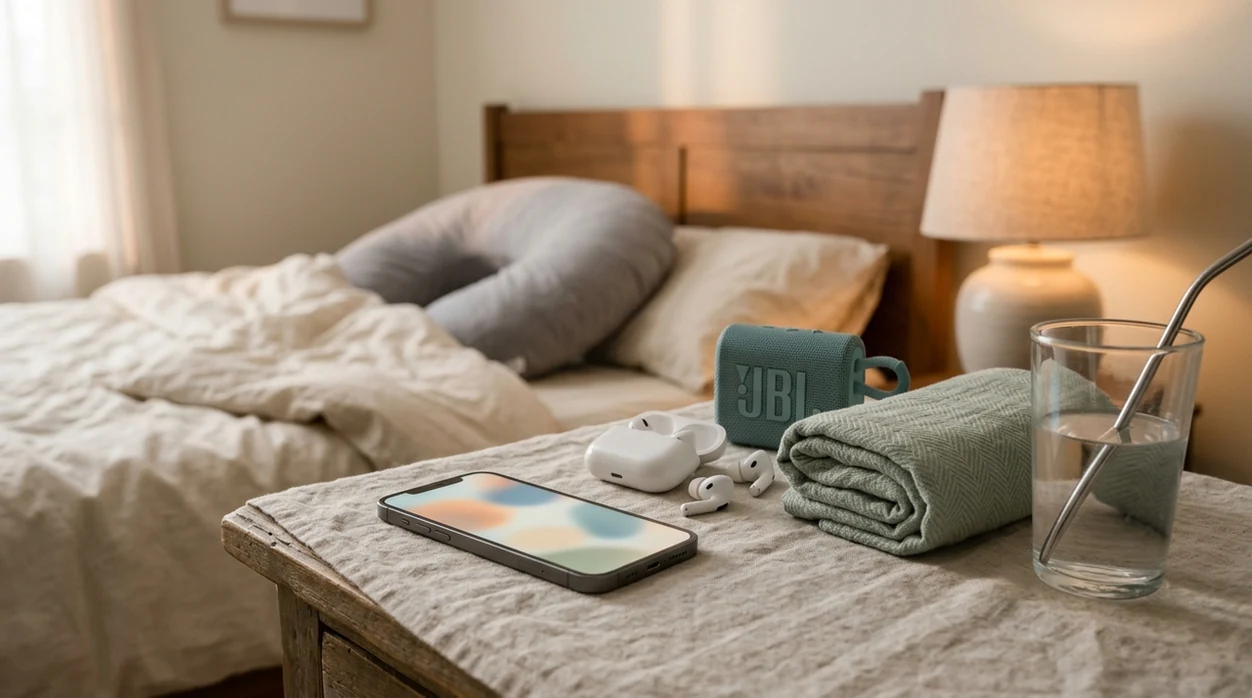phone birth affirmations setup