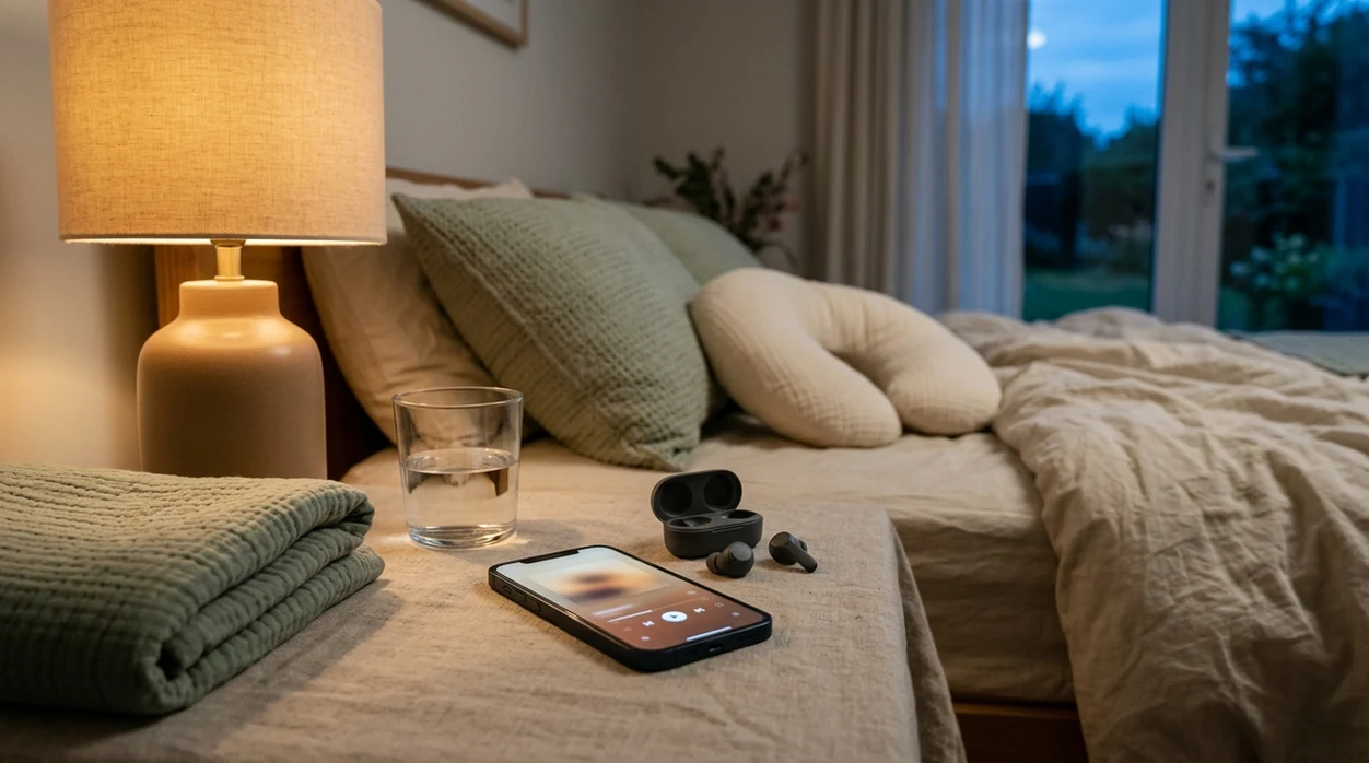 phone hypnobirthing home setup