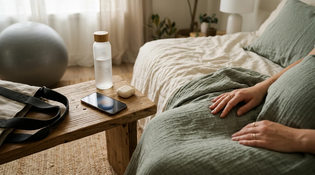phone labor breathing setup