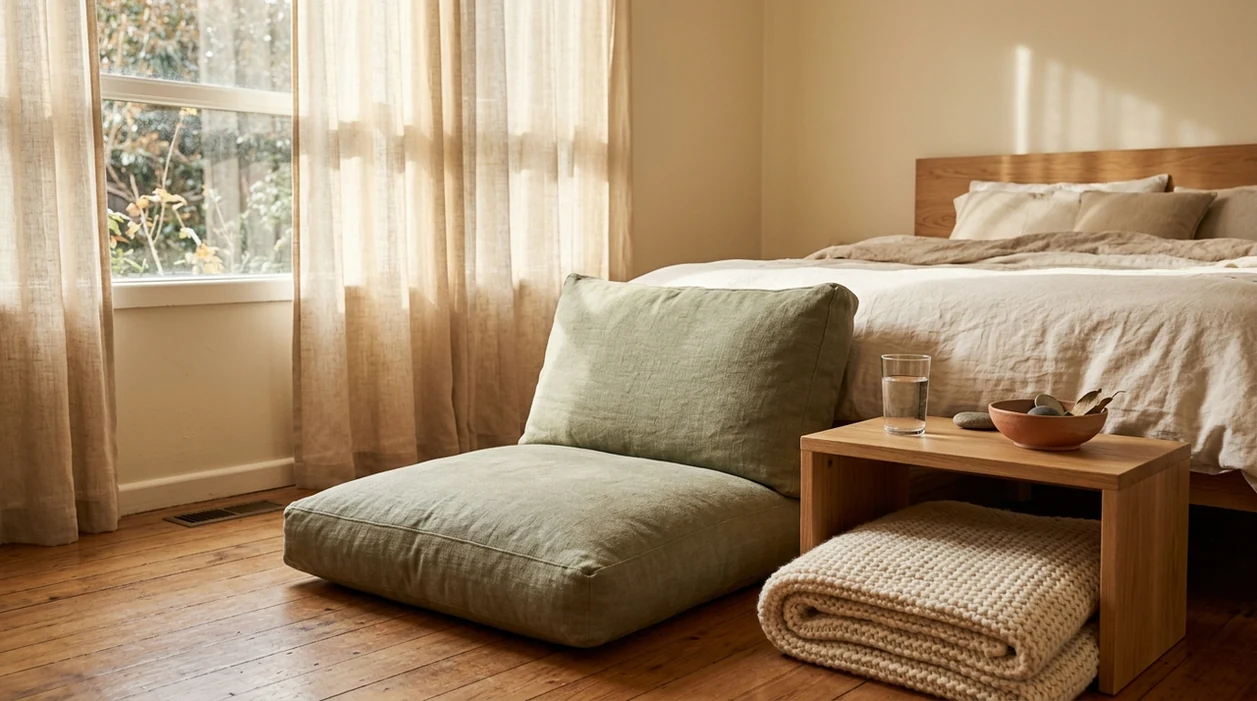 pregnancy meditation benefits bedroom