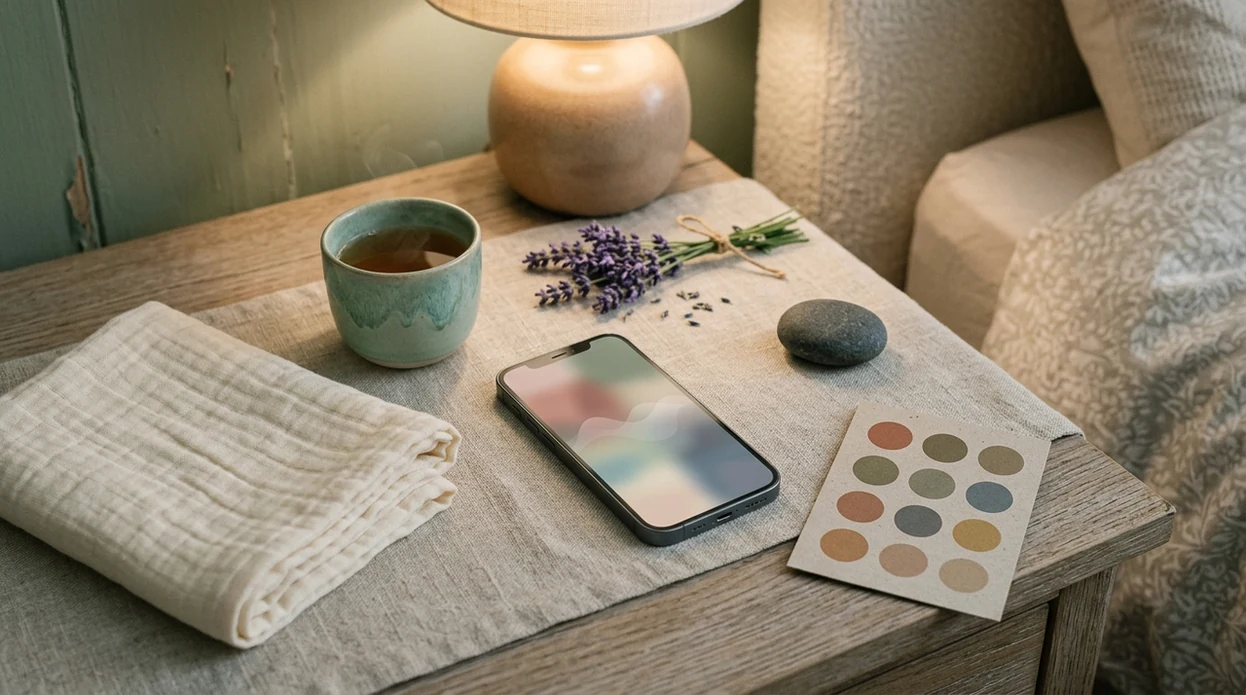 pregnancy meditation finder app