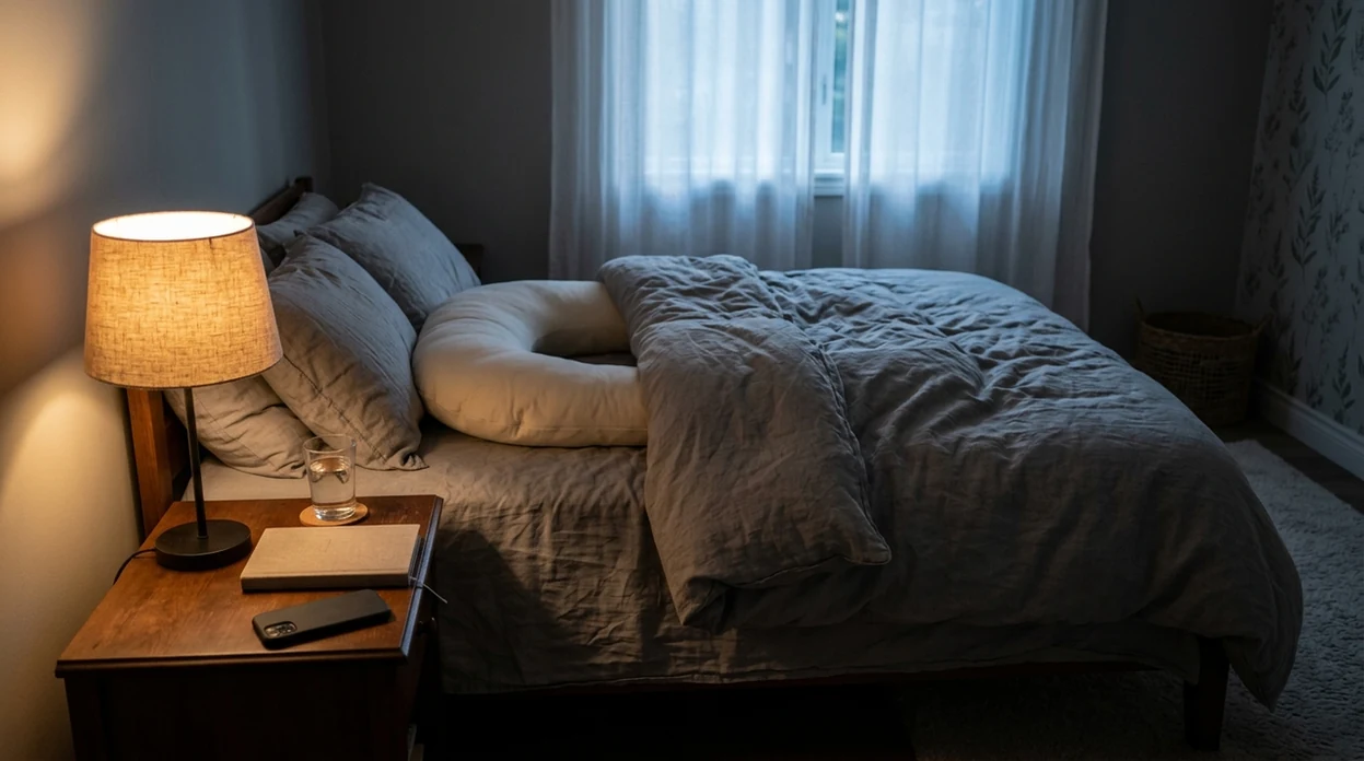 pregnancy sleep meditation bedtime